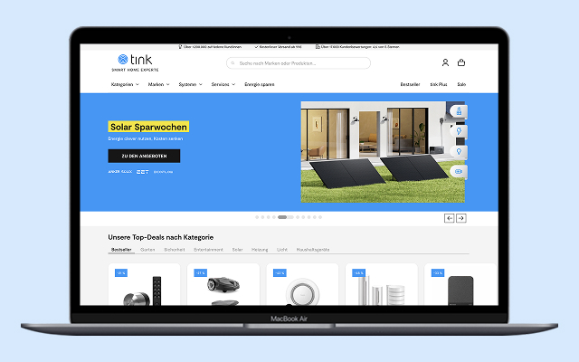 tink's Homepage Redesign