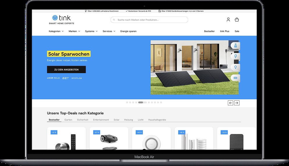 tink's Homepage Redesign