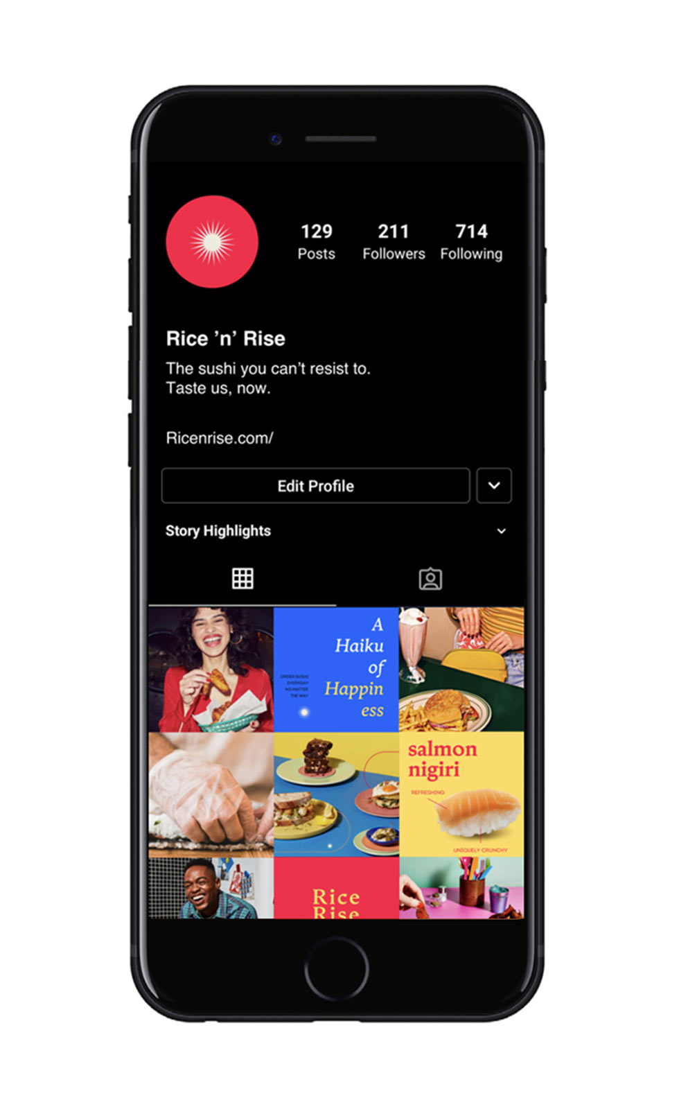 Rice 'n' Rise Branding