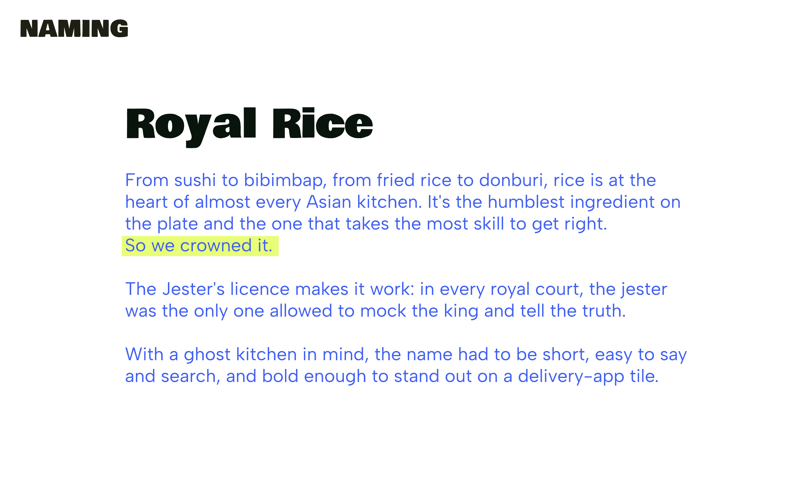 Royal Rice Branding — detail 4 of 13