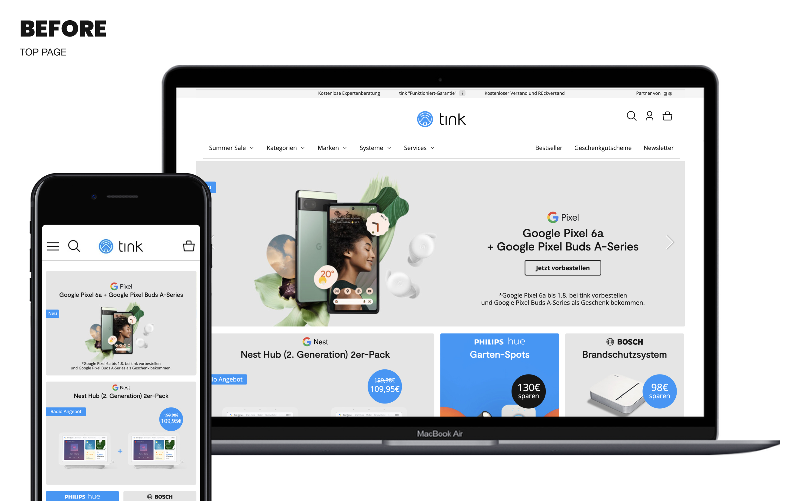 tink's Homepage Redesign — detail 1 of 10