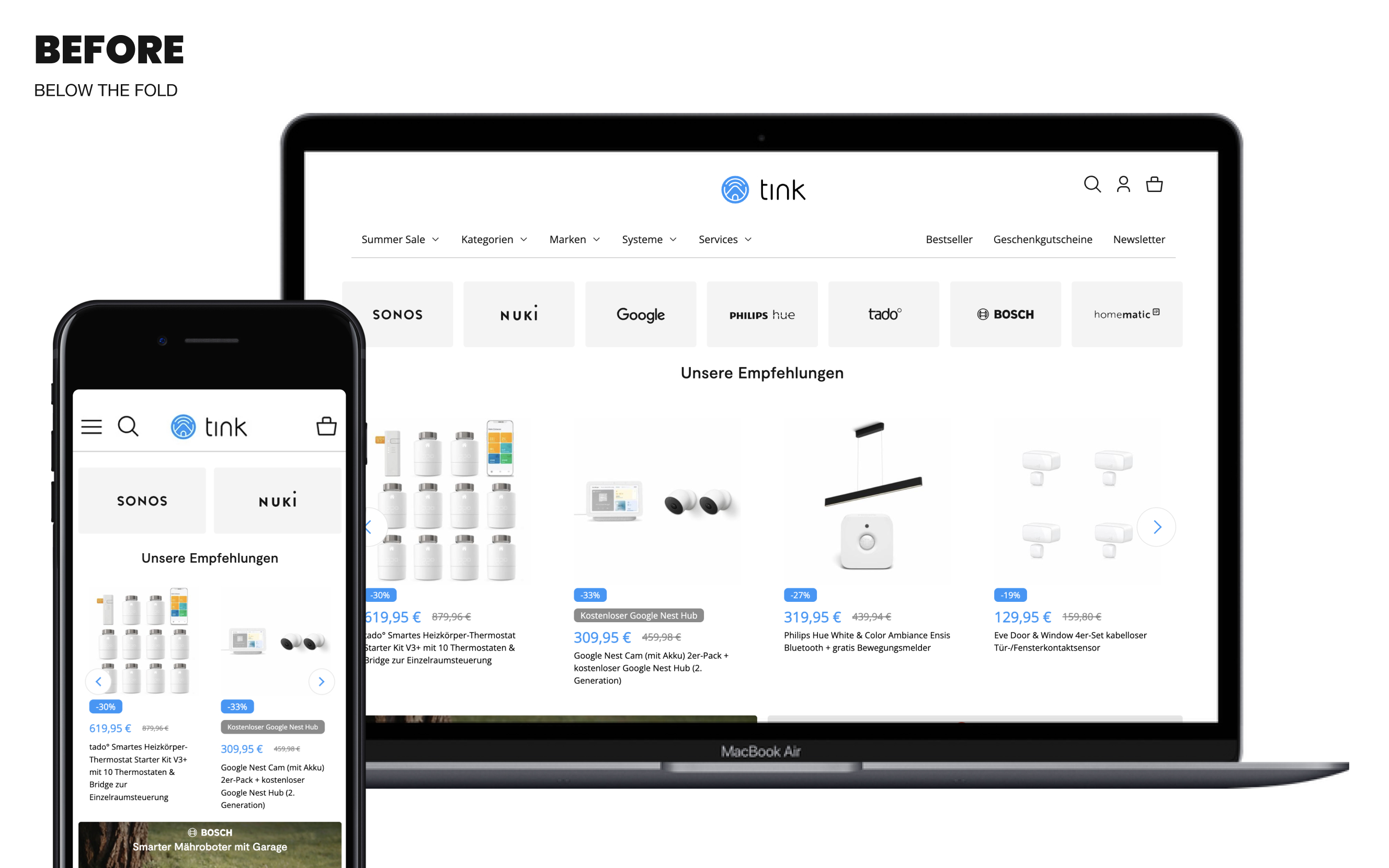 tink's Homepage Redesign — detail 2 of 10